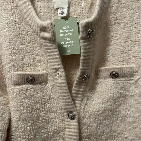 H & M SWEATER CARDIGAN SIZE M NWT - Picture 2 of 6